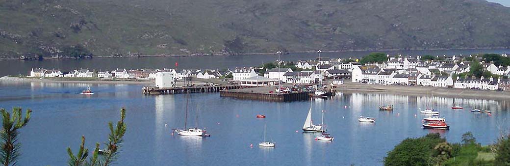 ullapool harbour banner